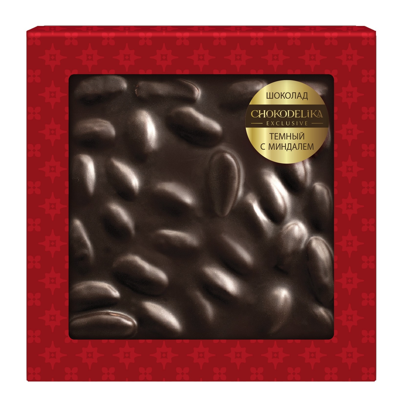 Шоколад темный с миндальным орехом (80 гр.)