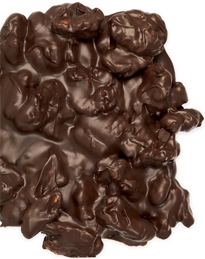 Неровный шоколад темный шоколад с грецким орехом (160 гр.)