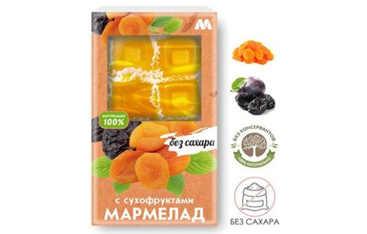 Мармелад «Микс Сухофруктов» без сахара