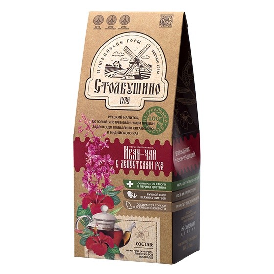 Иван-чай с лепестками роз (60 гр.)